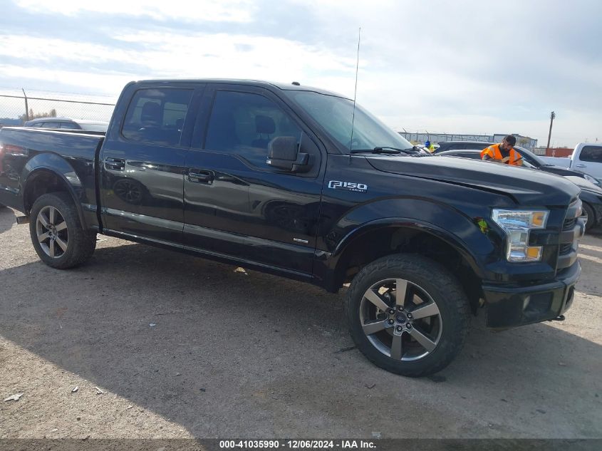 2017 FORD F-150 LARIAT #3073424461