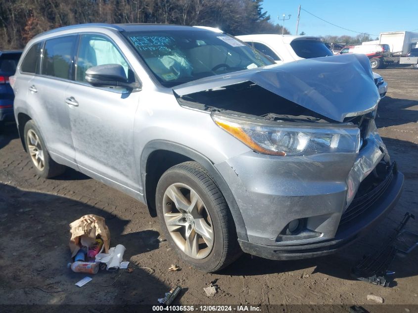 2015 TOYOTA HIGHLANDER LIMITED PLATINUM V6 #3072607021