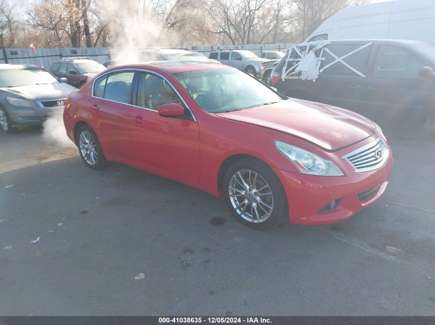 2010 INFINITI G37X #3035089174