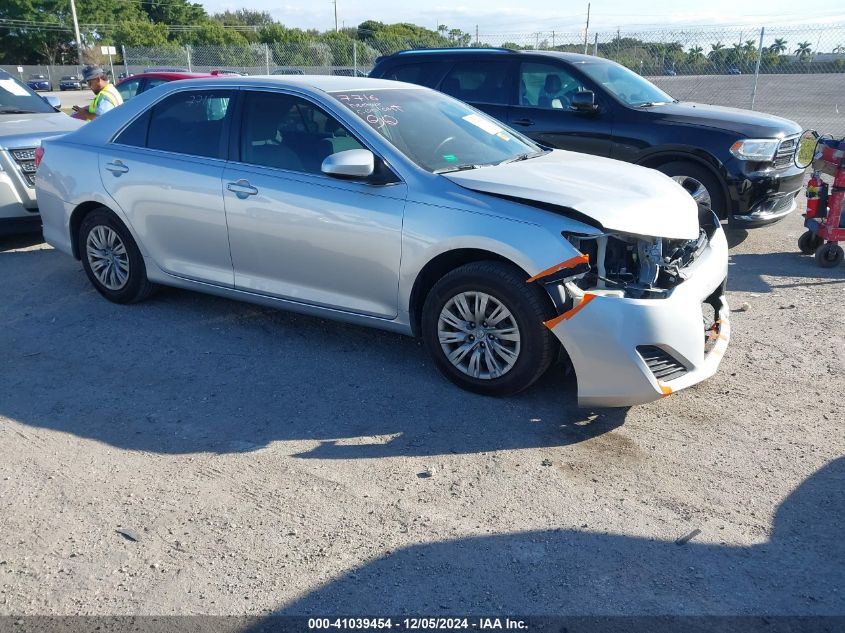 2012 TOYOTA CAMRY L #3034050404