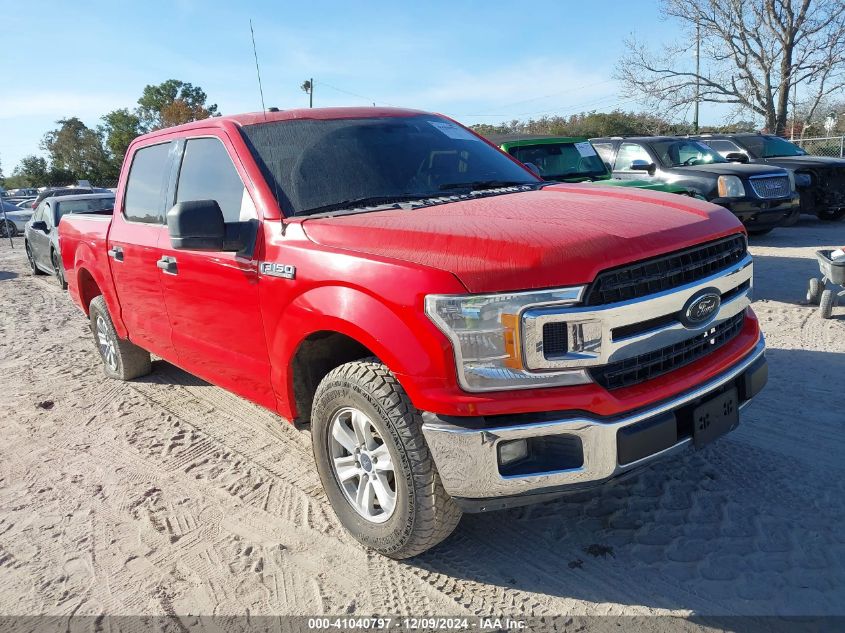 2018 FORD F-150 XLT #3025484903