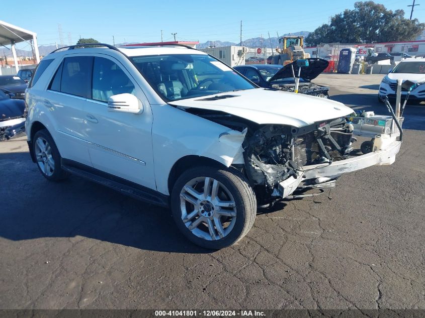 2011 MERCEDES-BENZ ML 350 4MATIC #3035092319