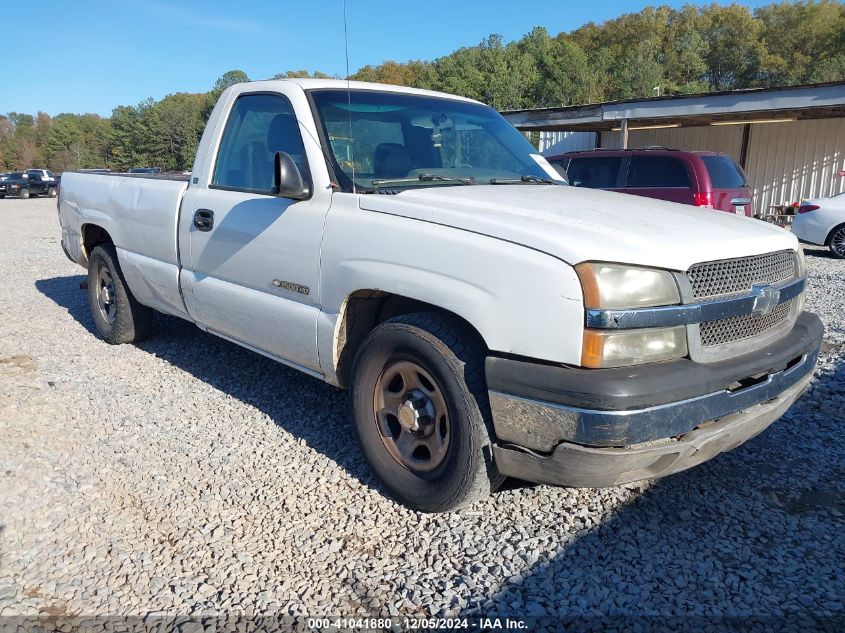 2003 CHEVROLET SILVERADO 1500 #3037523906