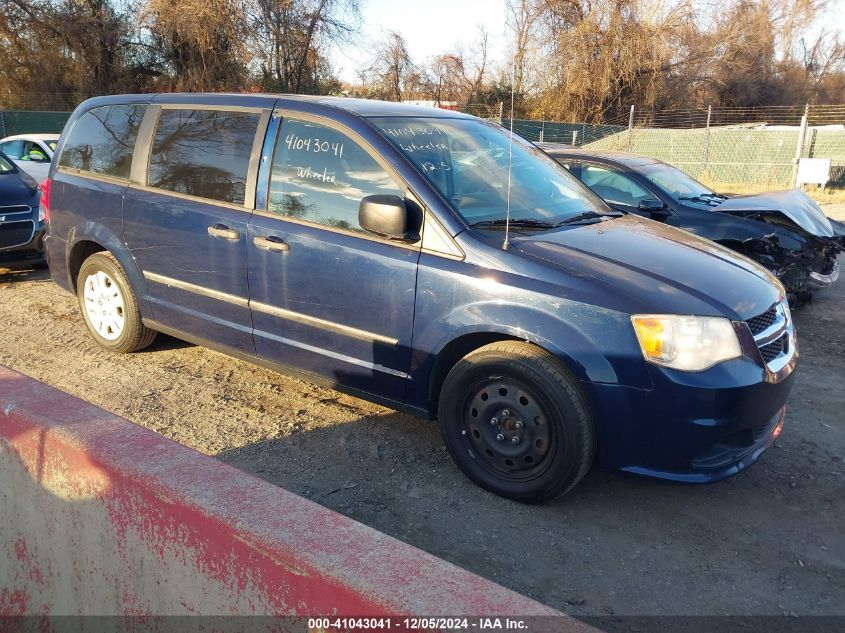 2014 DODGE GRAND CARAVAN AMERICAN VALUE PKG #3034050303