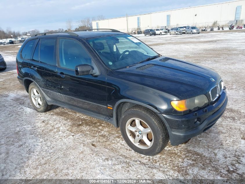 2002 BMW X5 3.0I #3052072435