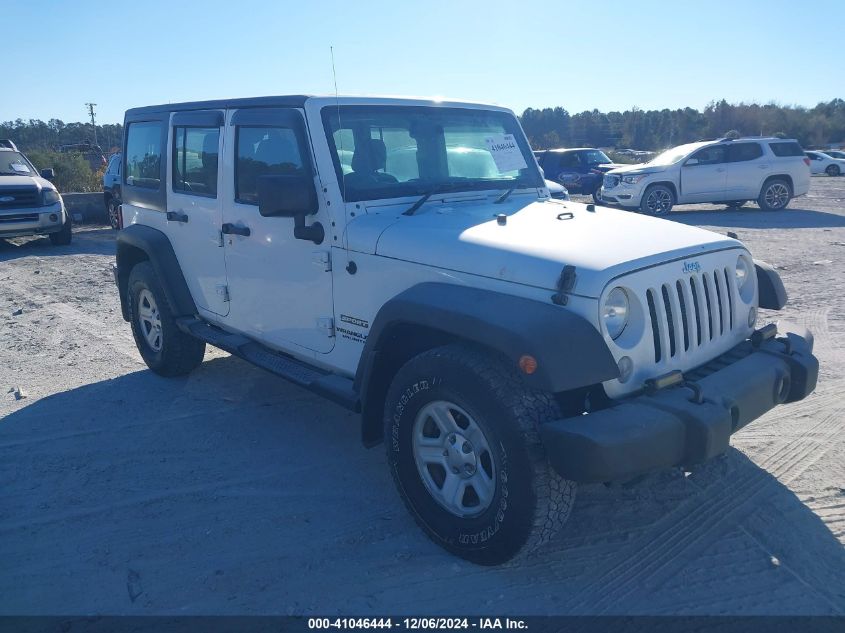 2016 JEEP WRANGLER UNLIMITED SPORT RHD #3042565842