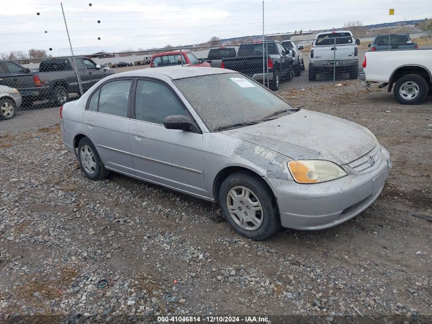 2002 HONDA CIVIC LX #3035089134