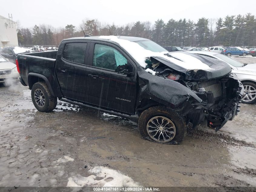 2022 CHEVROLET COLORADO 4WD  SHORT BOX ZR2 #3052072280