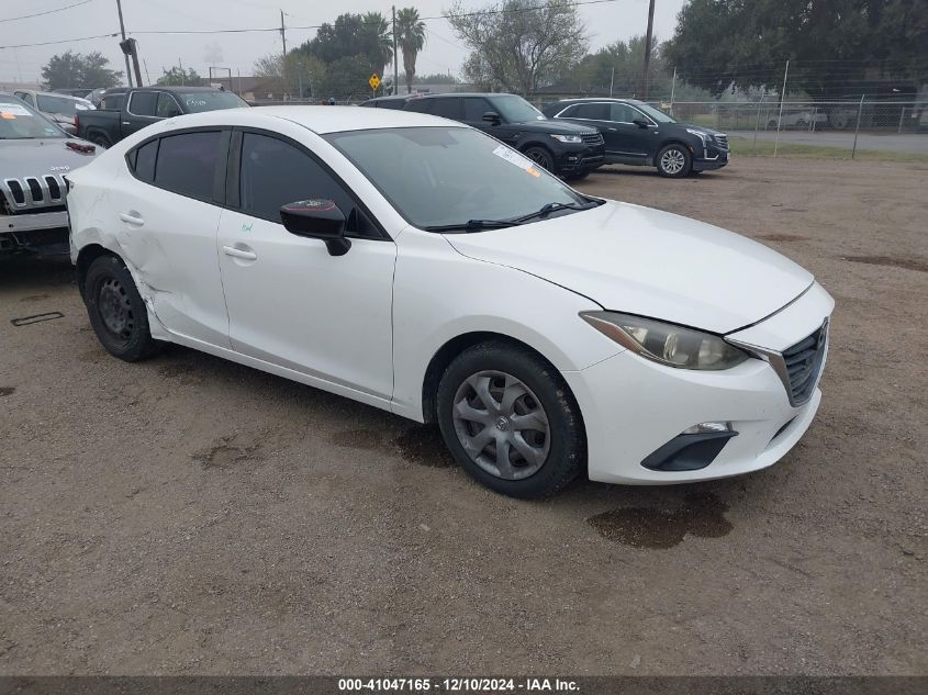 2014 MAZDA MAZDA3 I SV #3052080021