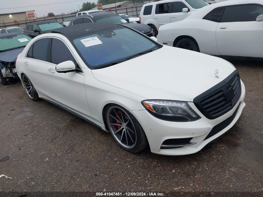 2016 MERCEDES-BENZ S 550 #3035080194