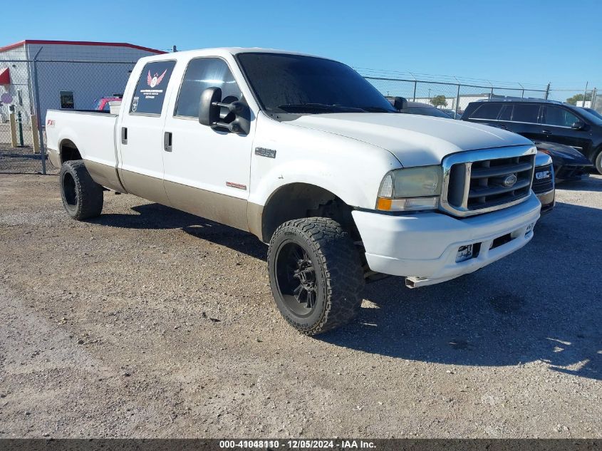 2004 FORD F-350 HARLEY-DAVIDSON/LARIAT/XL/XLT #3052079989