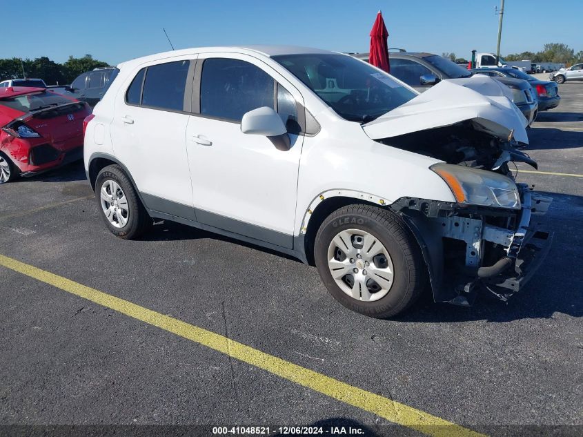 2016 CHEVROLET TRAX 1LS #3034050247