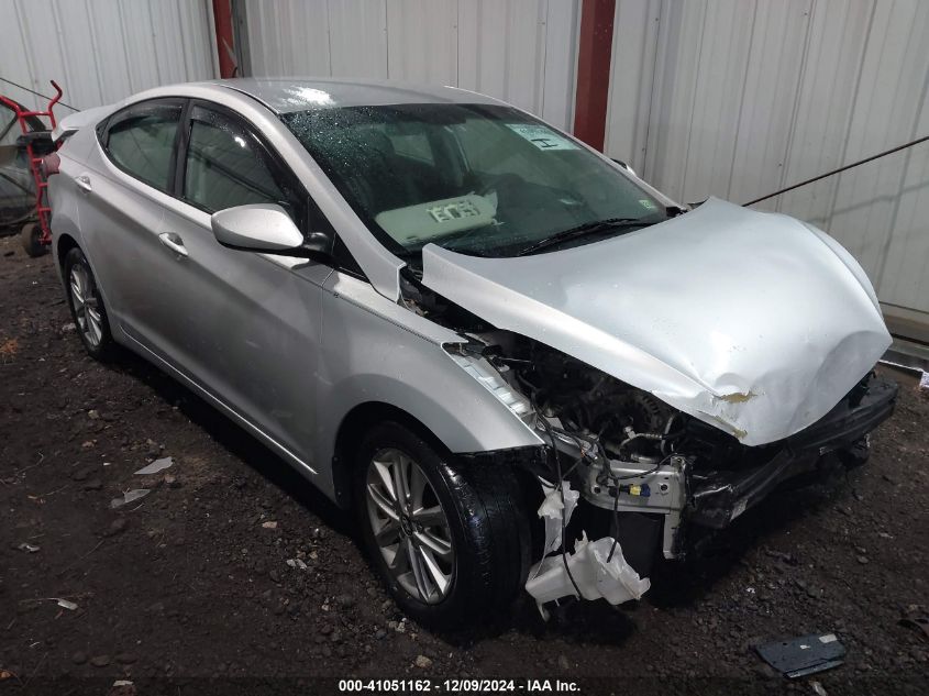 2016 HYUNDAI ELANTRA SE #3034050149