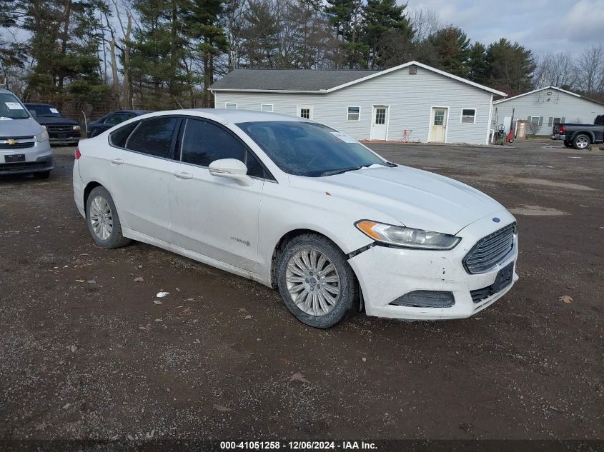 2016 FORD FUSION HYBRID SE #3037523836