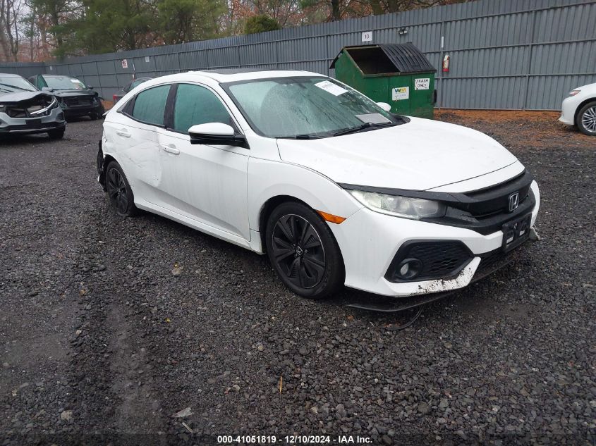 2017 HONDA CIVIC EX #3034050126