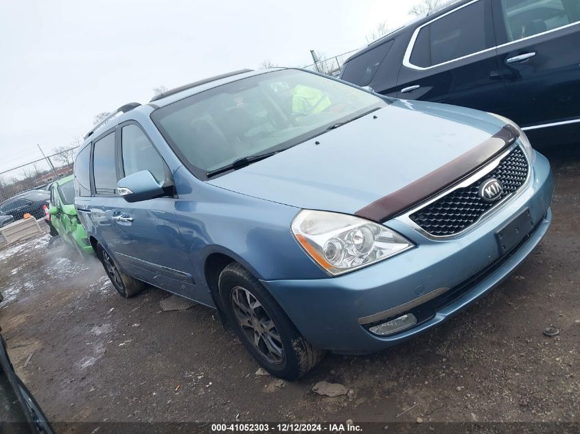 2014 KIA SEDONA EX #3034050090