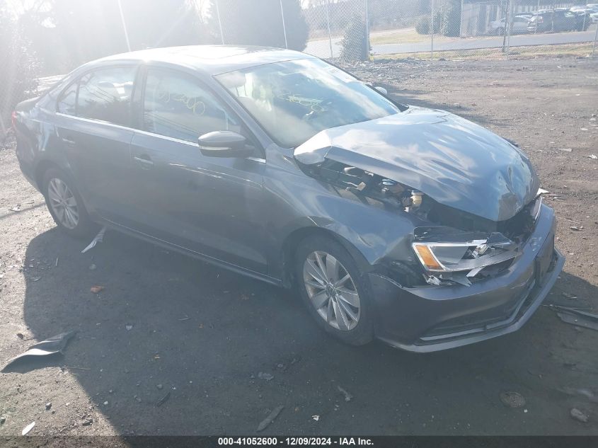 2015 VOLKSWAGEN JETTA 1.8T SE #3036721895