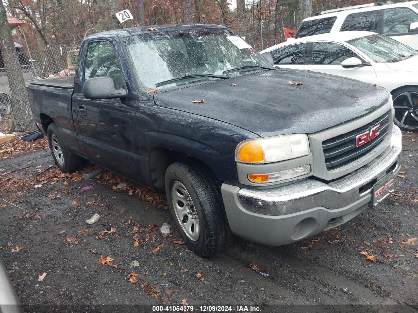 2006 GMC SIERRA 1500 WORK TRUCK #3025484588