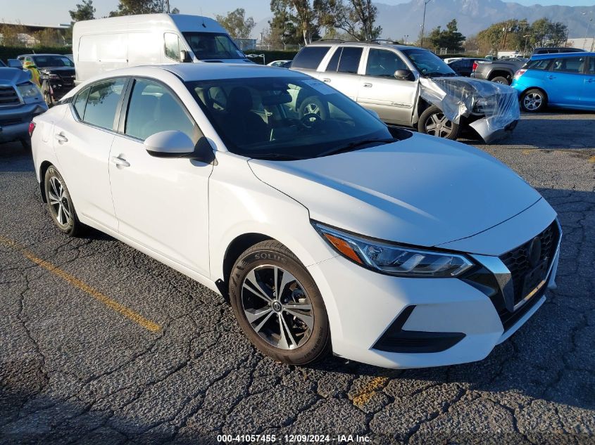 2022 NISSAN SENTRA SV XTRONIC CVT #3053068134