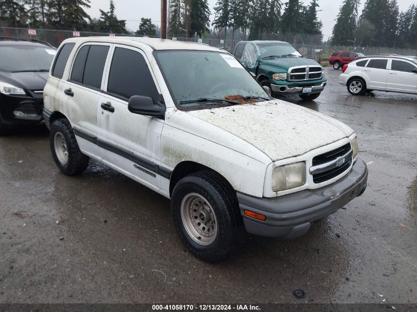 2001 CHEVROLET TRACKER HARD TOP BASE #3035091954