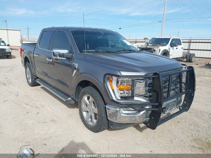 2021 FORD F-150 LARIAT #3035080189