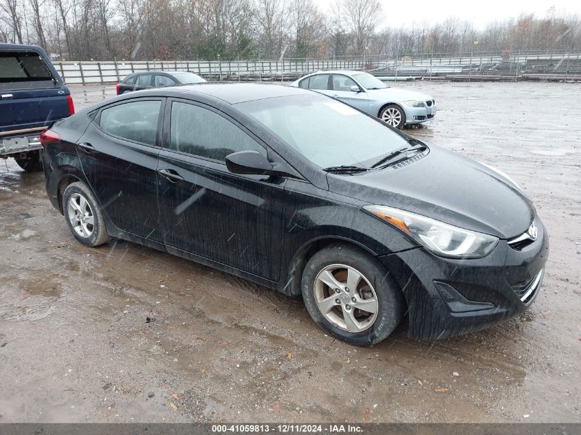 2015 HYUNDAI ELANTRA SE #3034049972