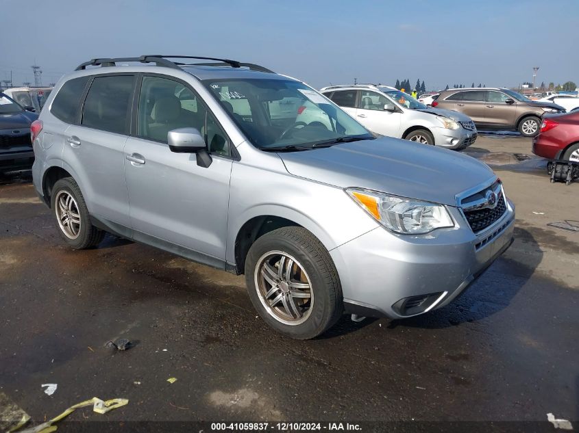 2016 SUBARU FORESTER 2.5I PREMIUM #3035091863