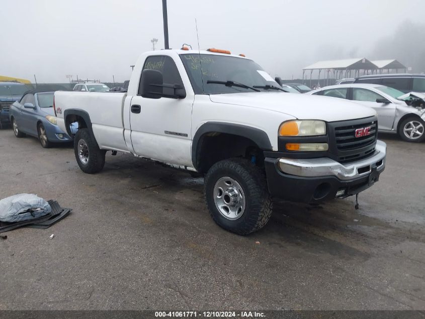 2003 GMC SIERRA 2500HD WORK TRUCK #3034049920