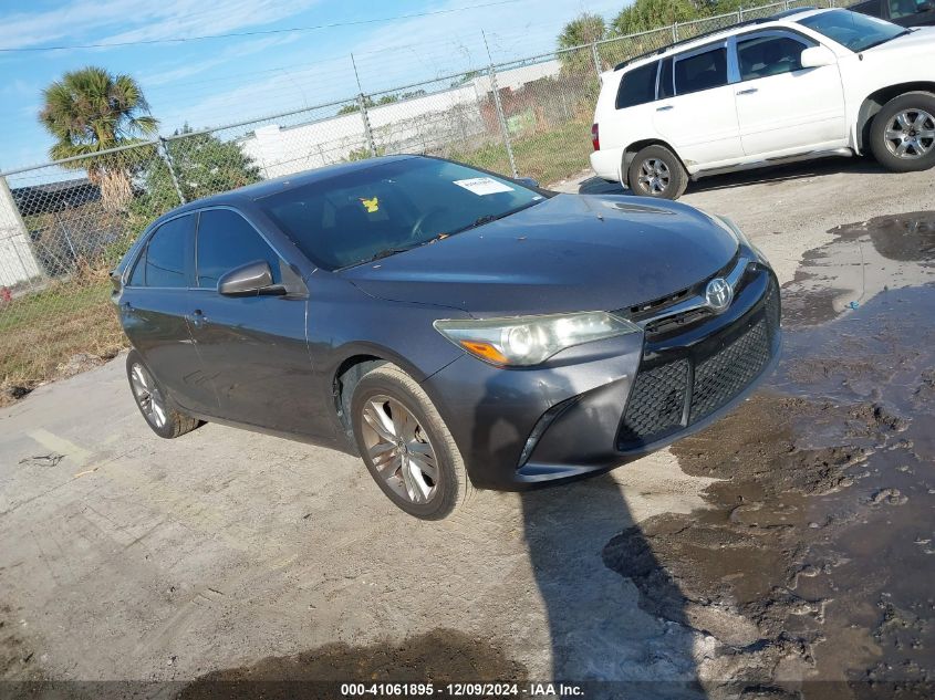 2017 TOYOTA CAMRY SE #3034049917