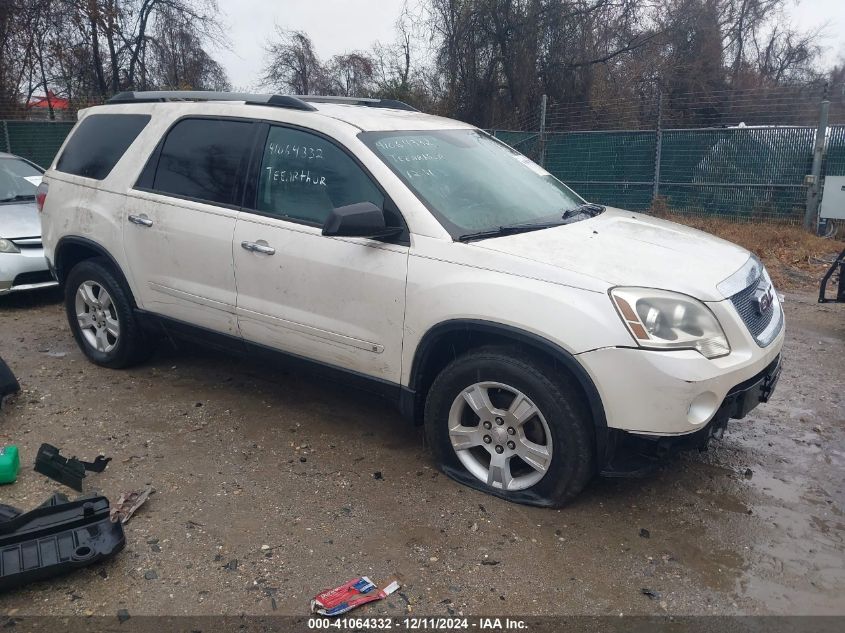 2010 GMC ACADIA SLE #3034049428