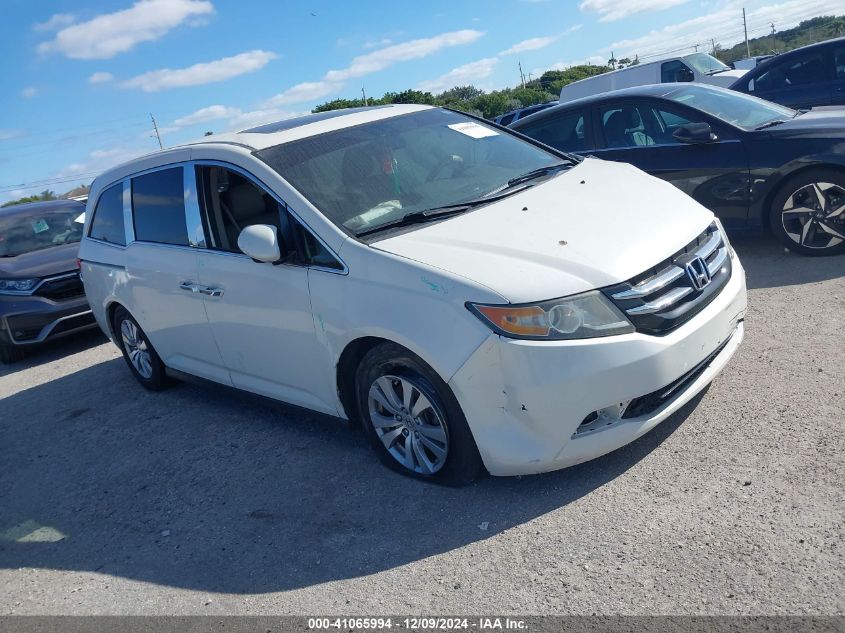 2015 HONDA ODYSSEY EX-L #3034049332