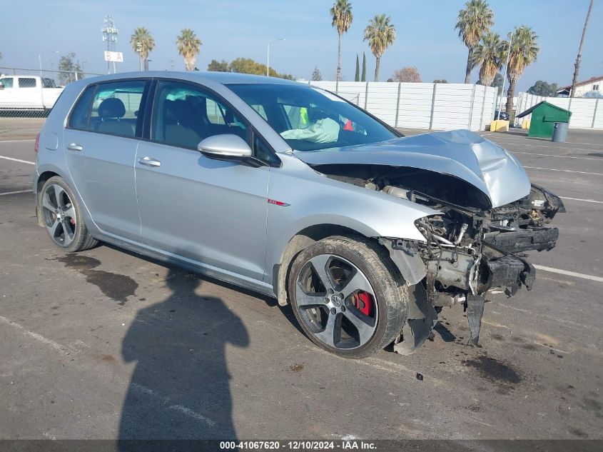 2017 VOLKSWAGEN GOLF GTI AUTOBAHN 4-DOOR/S 4-DOOR/SE 4-DOOR/SPORT 4-DOOR #3053068019