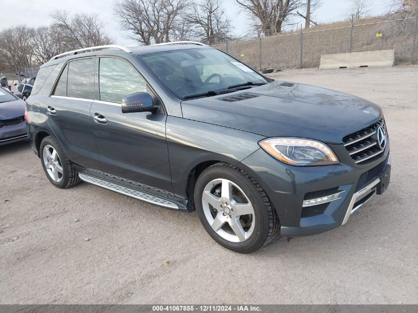 2014 MERCEDES-BENZ ML 350 4MATIC #3050081850