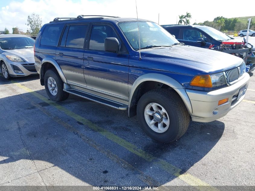 1999 MITSUBISHI MONTERO SPORT LTD #3034049726