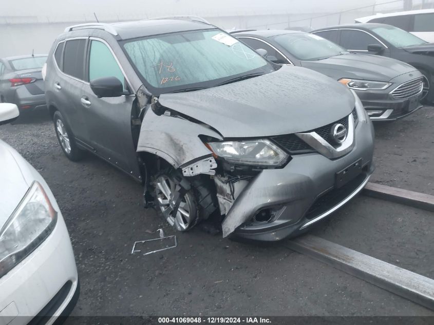 2016 NISSAN ROGUE SV #3035090074