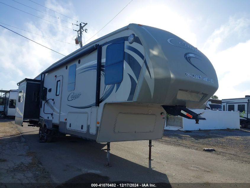 2014 KEYSTONE RV COUGAR TRAVEL TRAILER #3034049676