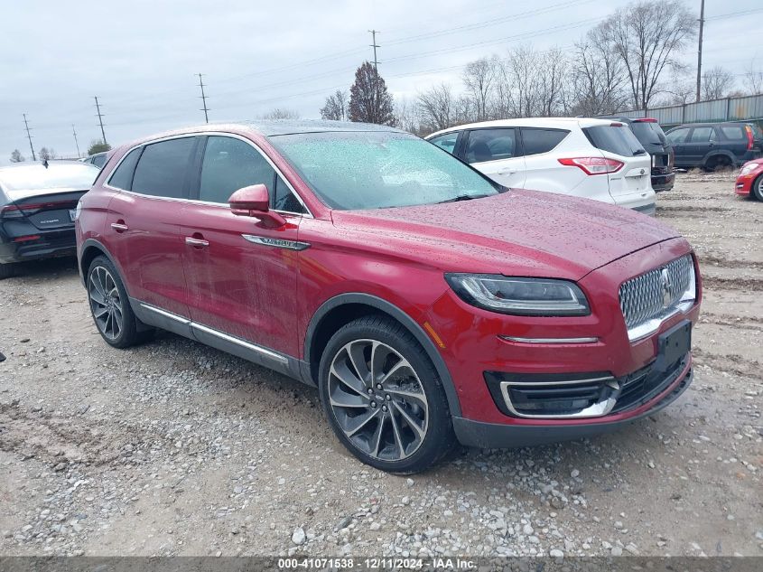 2019 LINCOLN NAUTILUS RESERVE #3046375839