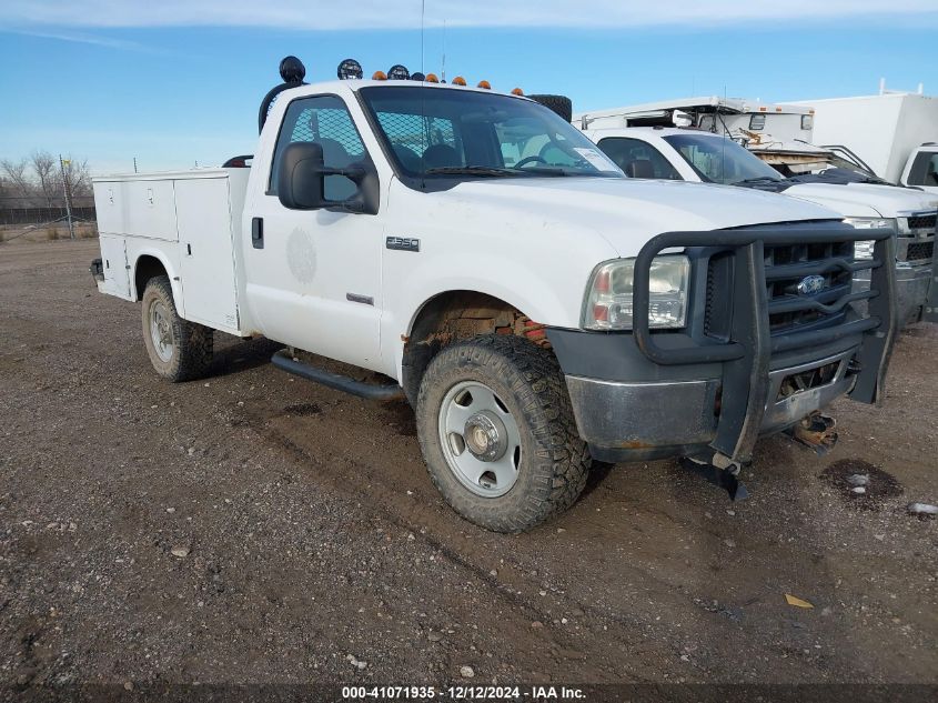 2007 FORD F-350 CHASSIS XL/XLT #3046370765