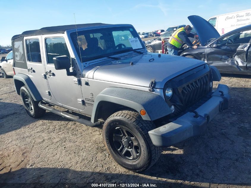 2016 JEEP WRANGLER UNLIMITED SPORT #3056066717