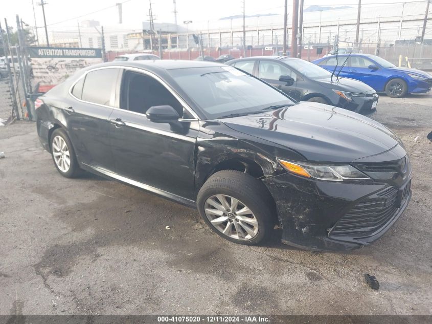 2018 TOYOTA CAMRY LE #3053068162