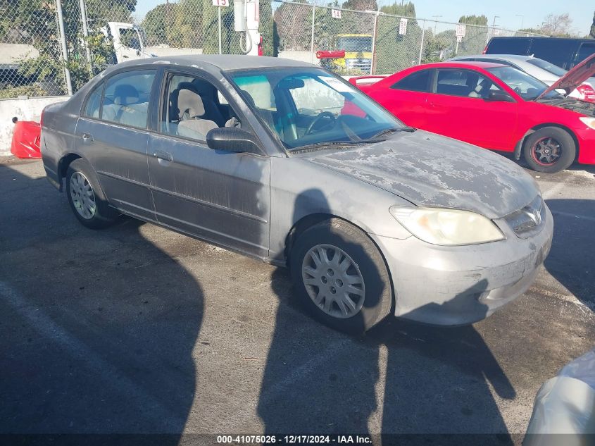 2004 HONDA CIVIC LX #3035091756