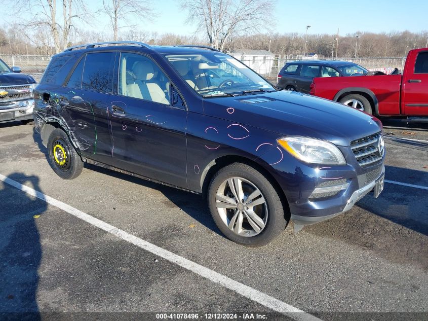 2015 MERCEDES-BENZ ML 350 4MATIC #3037523628