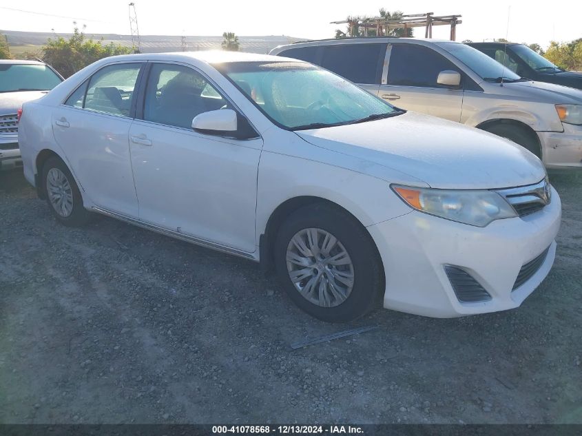 2012 TOYOTA CAMRY LE #3052071691