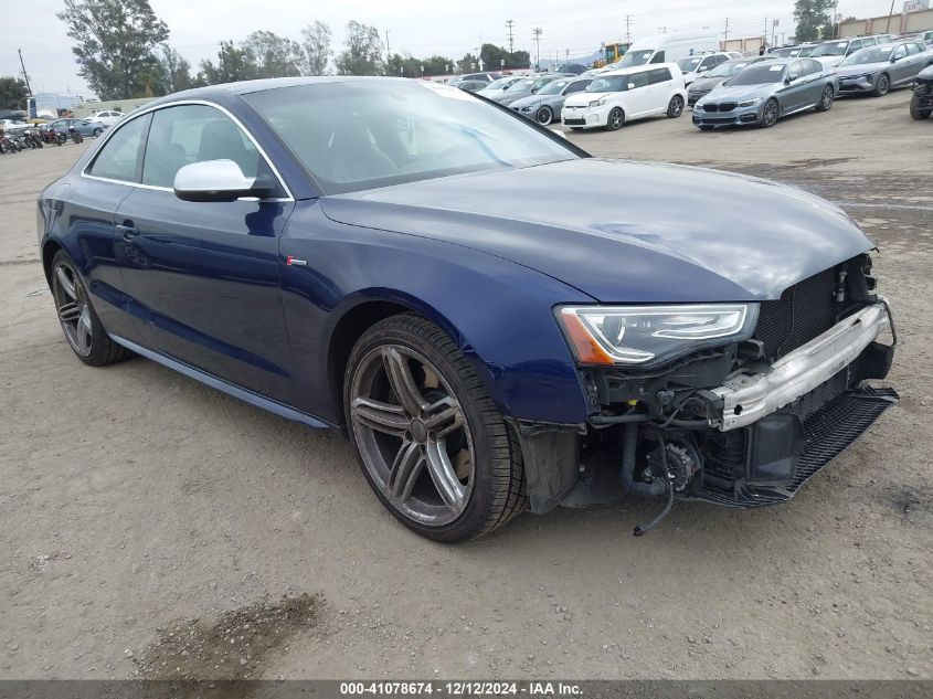 2014 AUDI S5 3.0T PREMIUM PLUS #3035092149