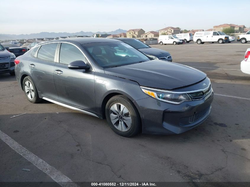 2017 KIA OPTIMA HYBRID #3035707870