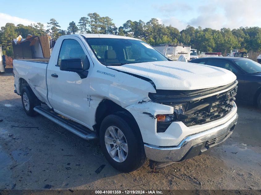 2023 CHEVROLET SILVERADO 1500 2WD  LONG BED WT #3104515365