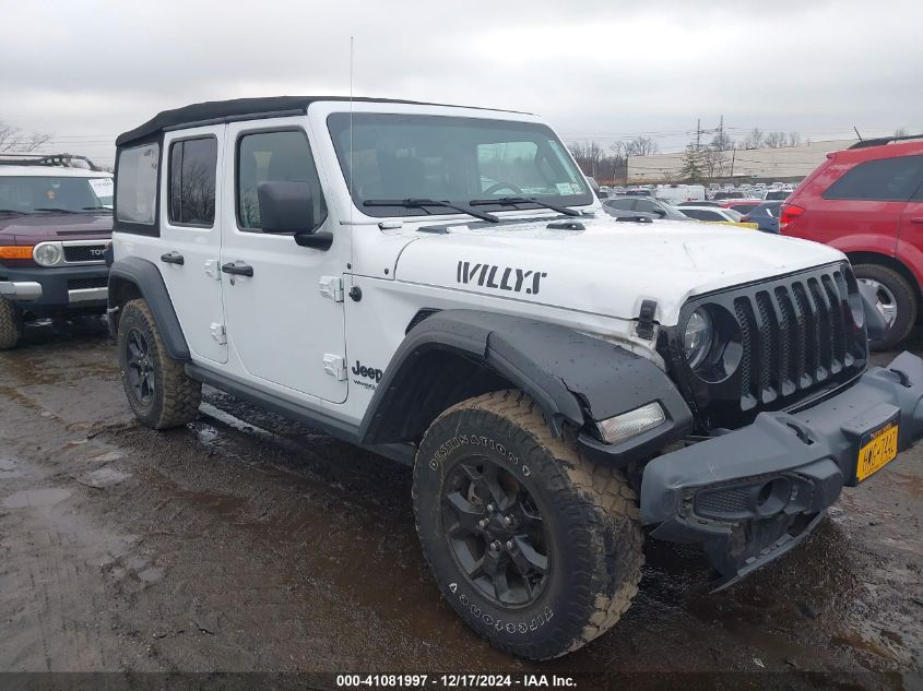 2021 JEEP WRANGLER UNLIMITED WILLYS 4X4 #3052071778