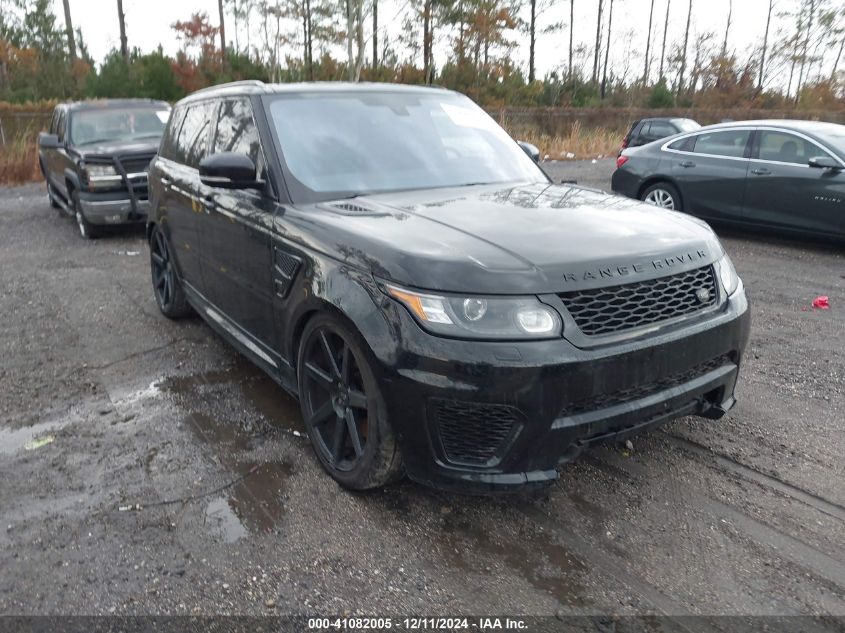 2016 LAND ROVER RANGE ROVER SPORT 5.0L V8 SUPERCHARGED SVR #3037535689