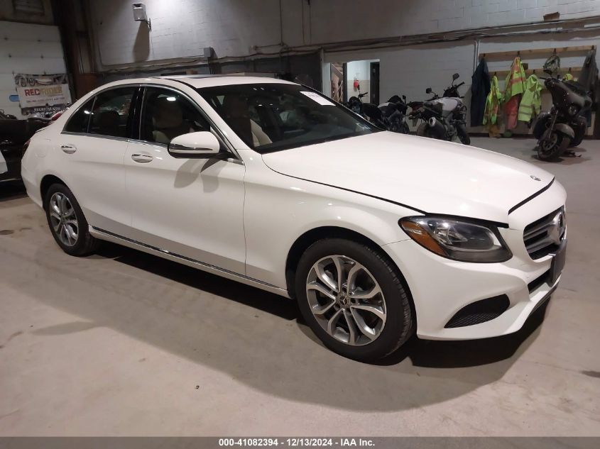 2018 MERCEDES-BENZ C 300 4MATIC #3034049392