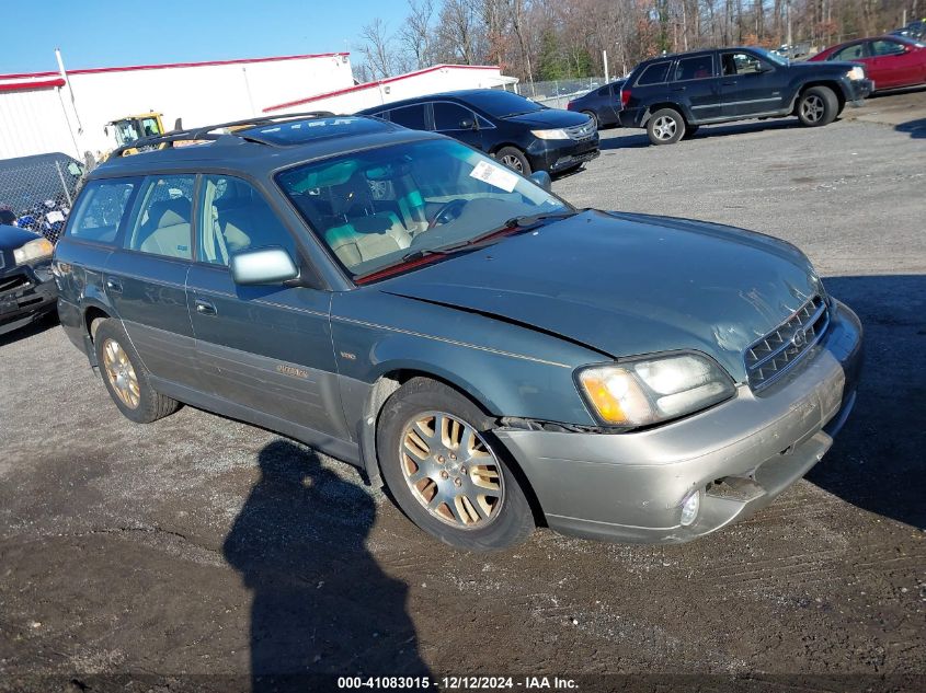 2001 SUBARU OUTBACK H6-3.0 #3035066678